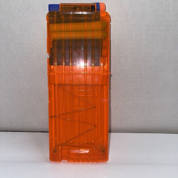 NERF N-Strike Elite 12 Round Dart CLIP Ammo MAGAZINE Cartridge 7 Darts - Picture 1 of 4
